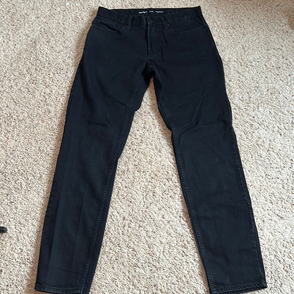 Old Navy Athletic Taper Jeans | 30x32 | Black